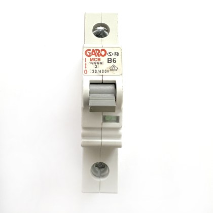 Garo B6 6A 6 Amp MCB Circuit Breaker Type B
